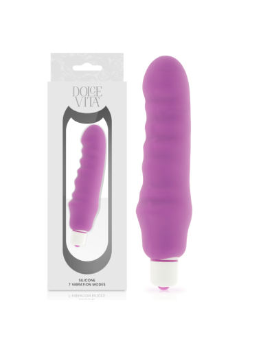 DOLCE VITA  GENIUS VIBRADOR SILICONA LILA