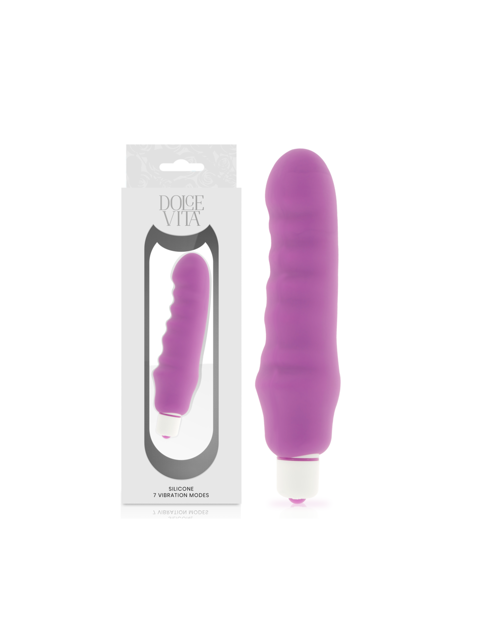 DOLCE VITA GENIUS VIBRADOR SILICONA LILA DOLCE VITA GENIUS VIBRADOR SILICONA LILA