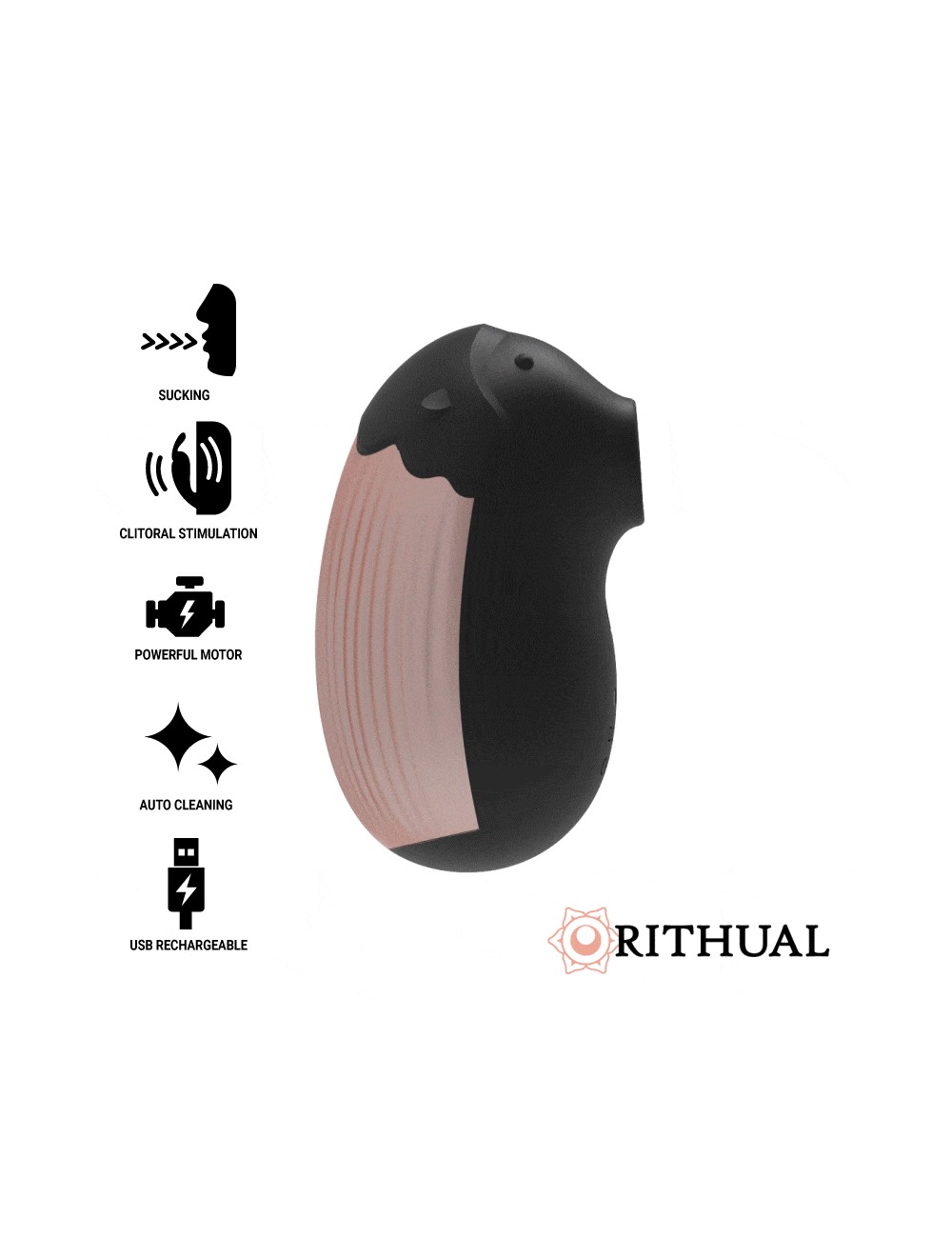 RITHUAL SHUSHU NEW GENERATION CLITORAL AZABACHE