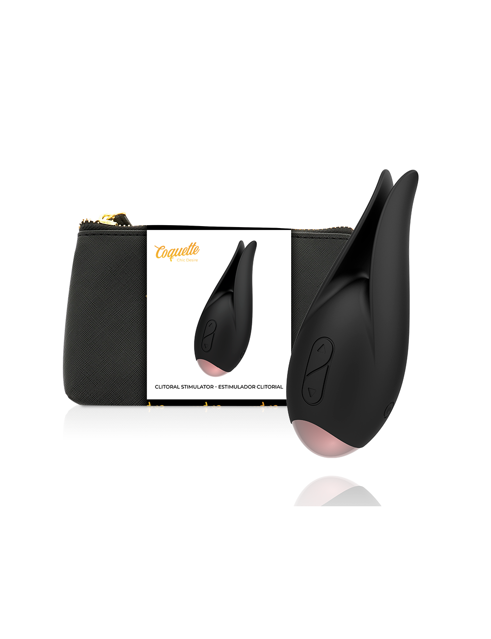 COQUETTE CHIC DESIRE ESTIMULADOR CLÍTORIS NEGRO / GOLD COQUETTE CHIC DESIRE ESTIMULADOR CLÍTORIS NEGRO / GOLD