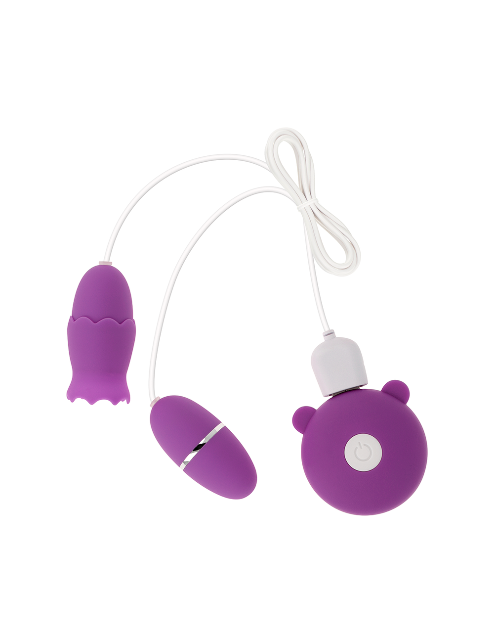 OHMAMA ESTIMULADOR DOBLE 10 MODOS VIBRACION