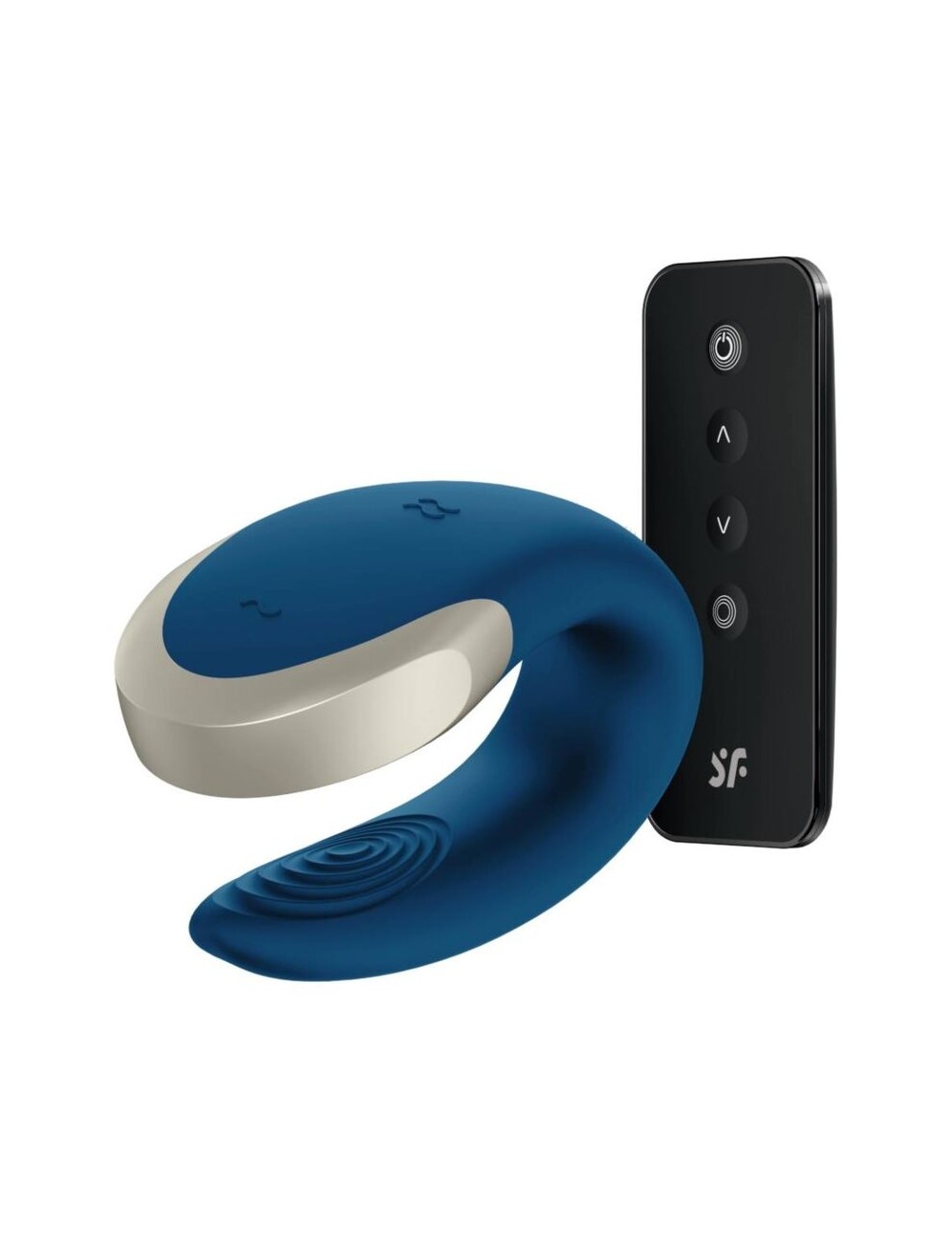 SATISFYER APP DOUBLE LOVE VIBRADOR PAREJAS LUXURY AZUL SATISFYER APP DOUBLE LOVE VIBRADOR PAREJAS LUXURY AZUL