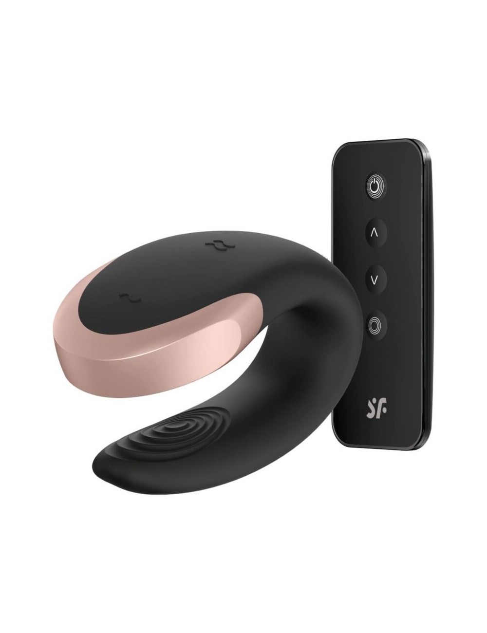 SATISFYER APP DOUBLE LOVE VIBRADOR PAREJAS LUXURY NEGRO SATISFYER APP DOUBLE LOVE VIBRADOR PAREJAS LUXURY NEGRO