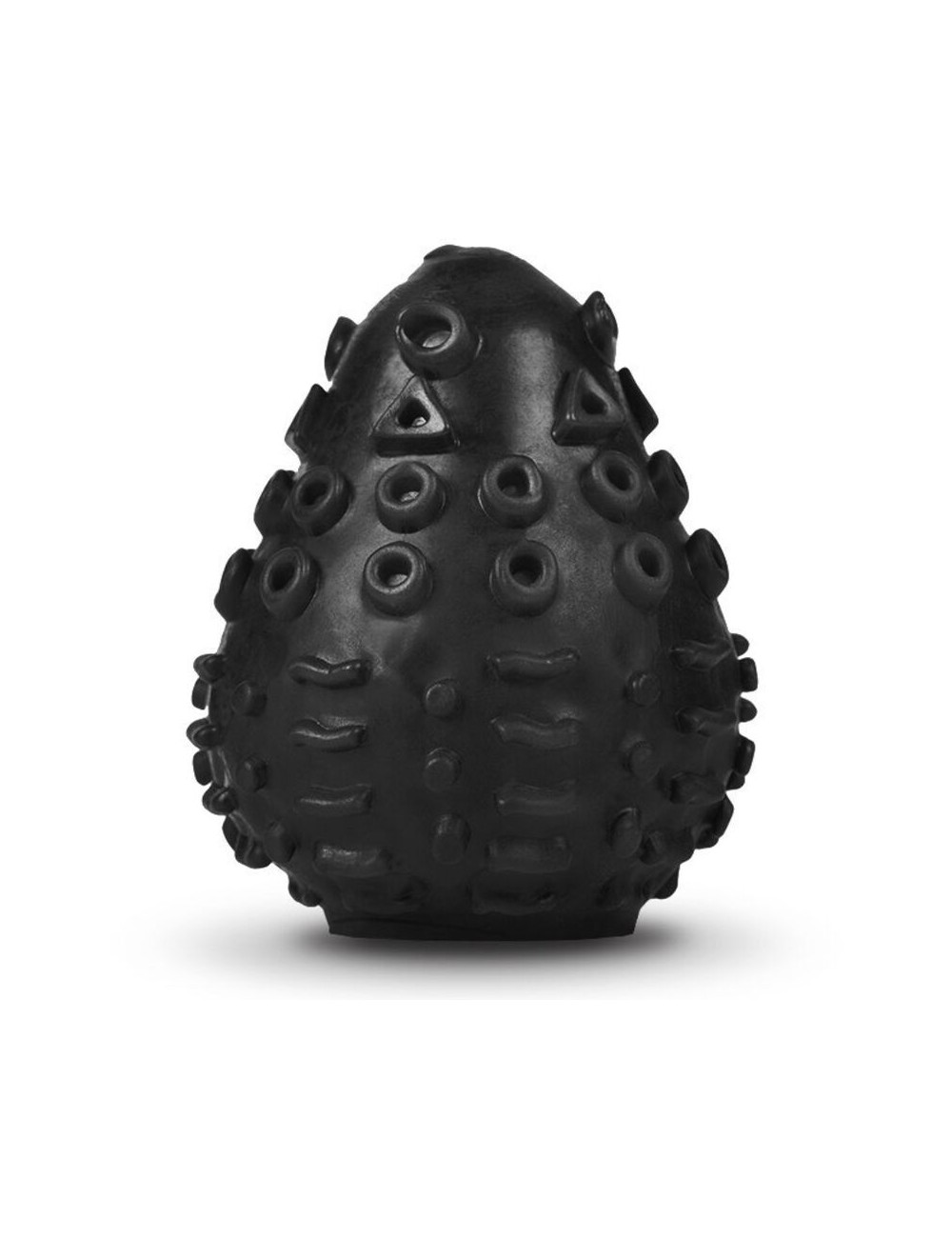 GVIBE HUEVO MASTURBADOR TEXTURADO REUTILIZABLE NEGRO