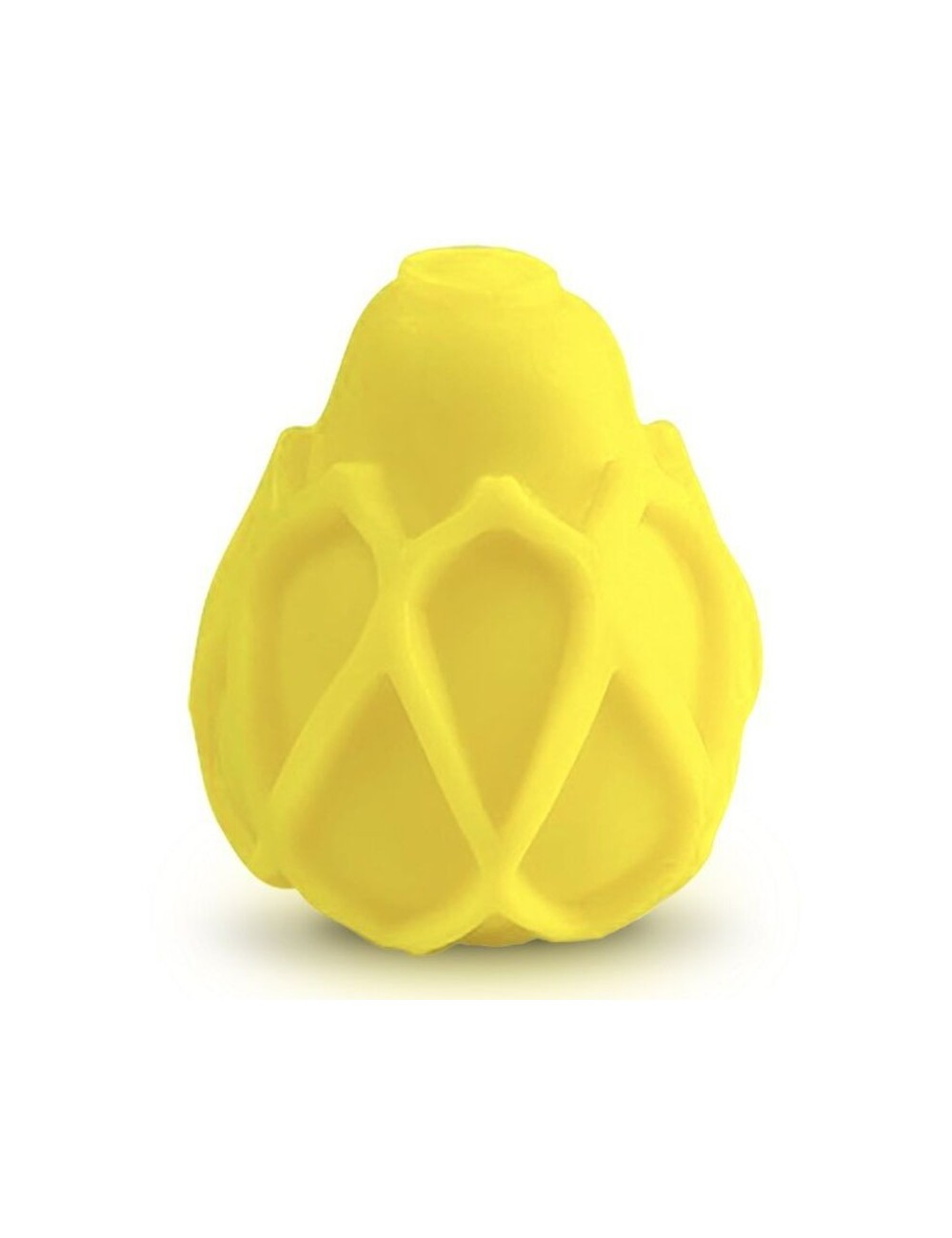 GVIBE HUEVO MASTURBADOR TEXTURADO REUTILIZABLE AMARILLO