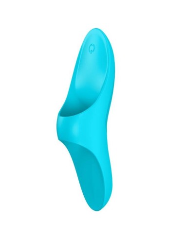 SATISFYER TEASER DEDAL VIBRADOR - AZUL LIGHT