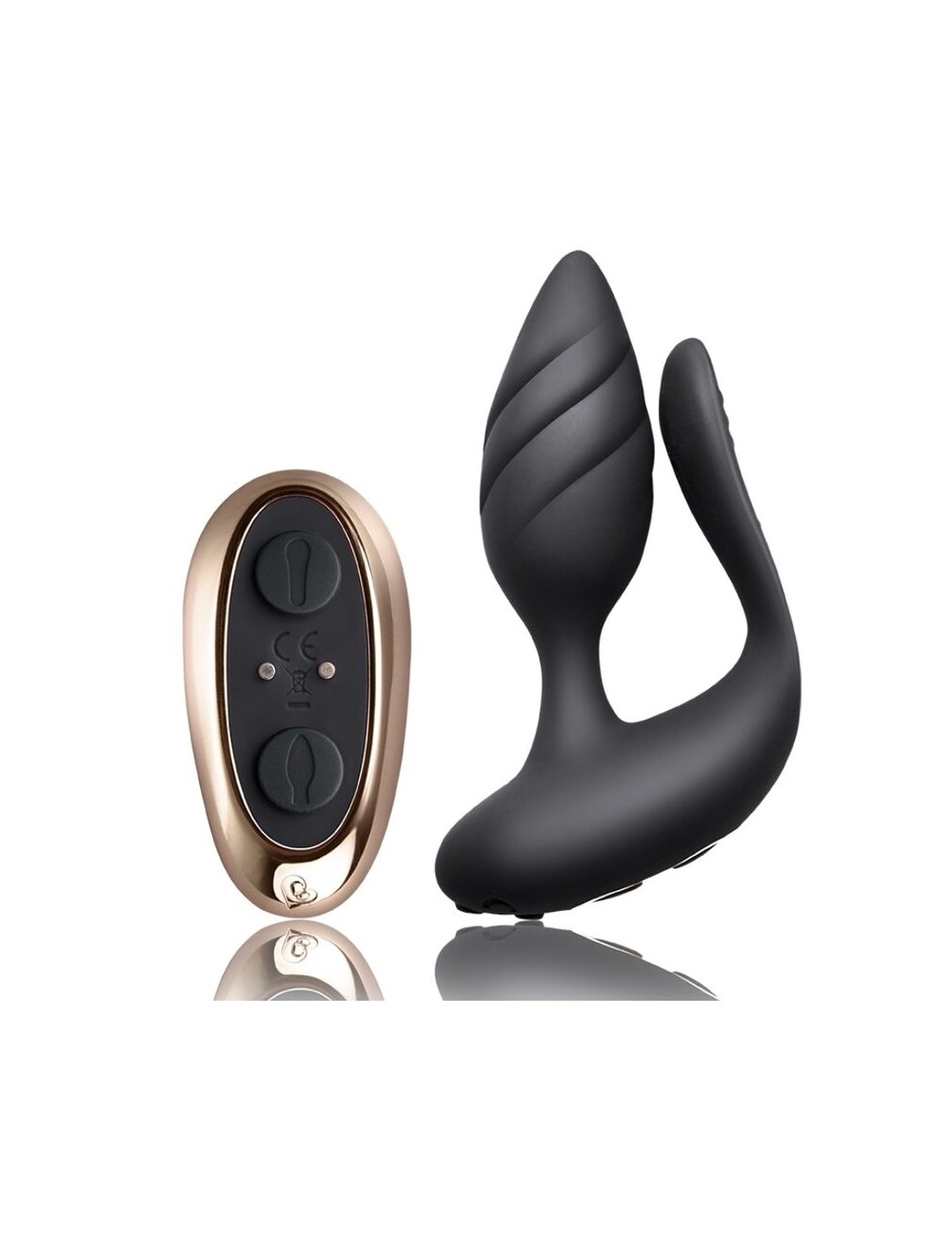 ROCKS-OFF COCKTAIL PLUG CONTROL REMOTO - NEGRO