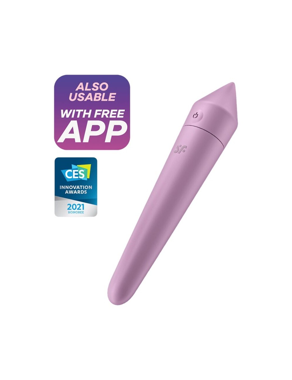 SATISFYER ULTRA POWER BULLET 8 BALA VIBRADORA LILA SATISFYER ULTRA POWER BULLET 8 BALA VIBRADORA LILA