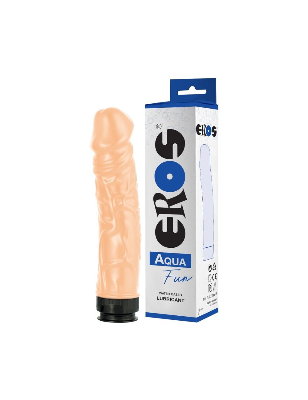 EROS AQUA FUN DILDO CON LUBRICANTE BASE AGUA