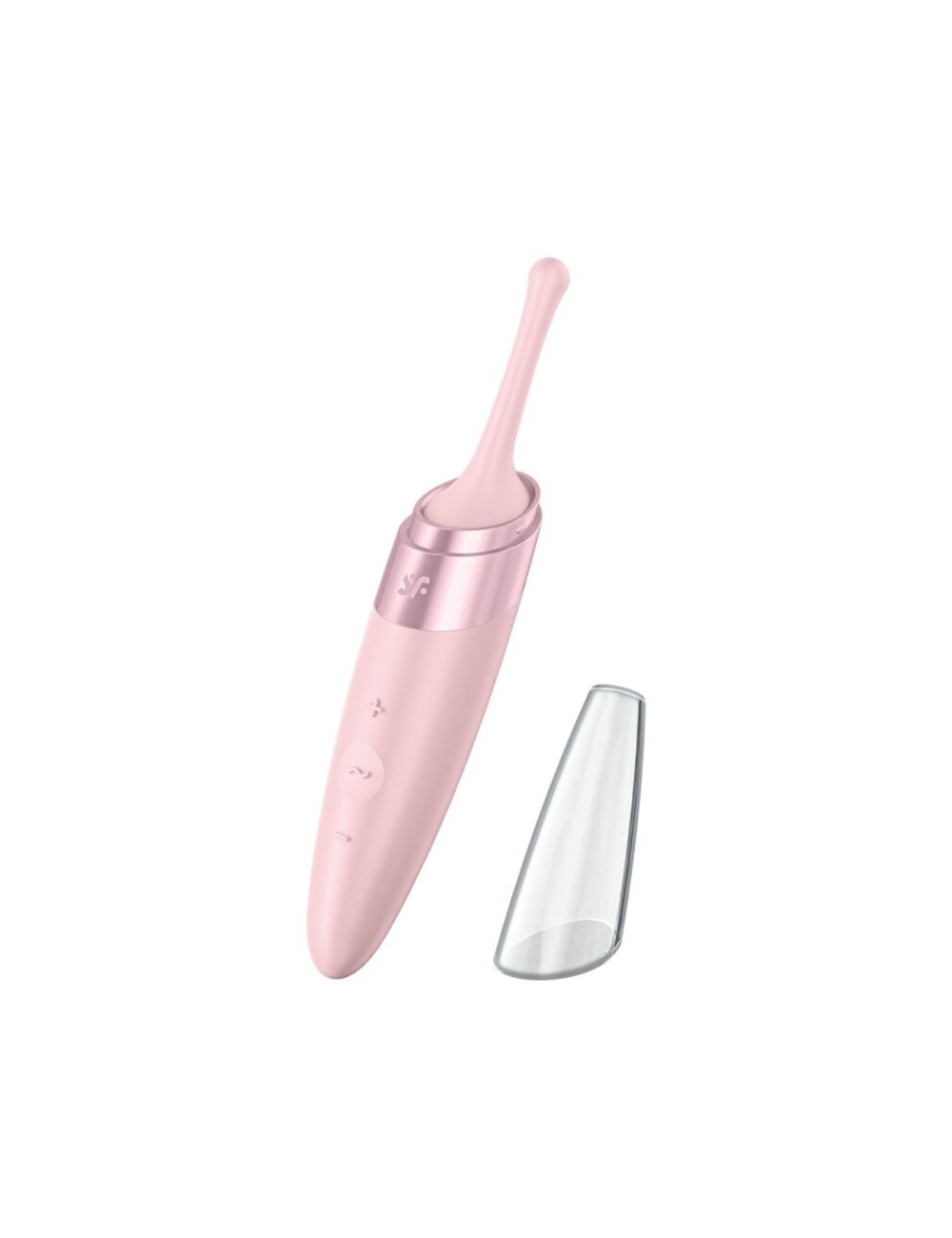 SATISFYER TWIRLING DELIGHT ESTIMULADOR CLITORIS ROSA