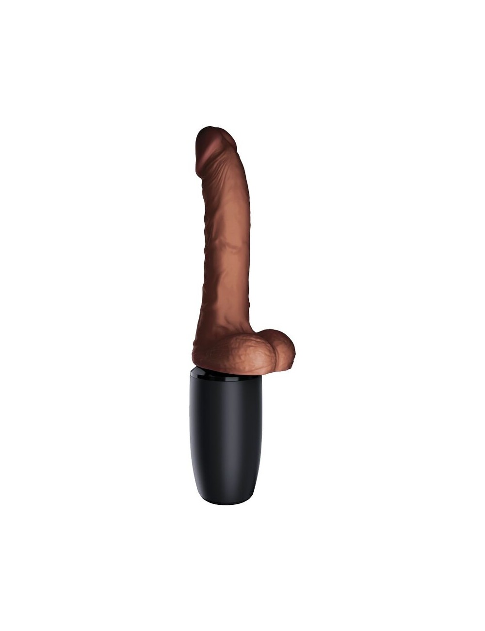 KING COCK PLUS TRIPLE THREAT - MARRON