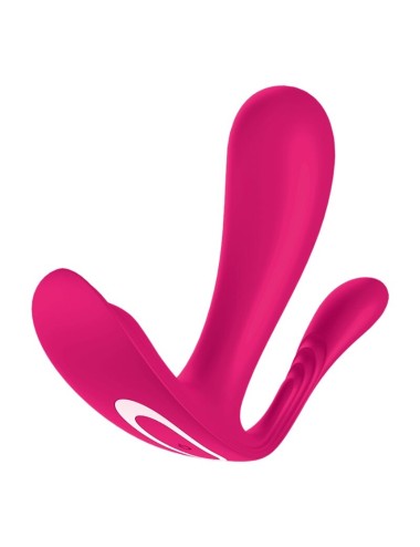SATISFYER TOP SECRET + VIBRADOR ROSA