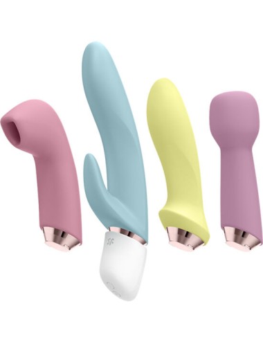 SATISFYER MARVELOUS FOUR - SET VIBRADOR & SUCCIONADOR