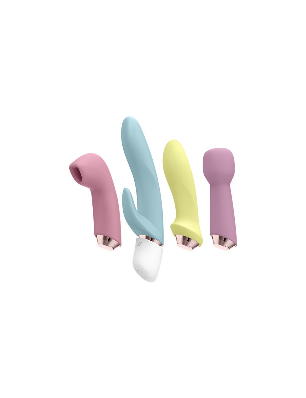 SATISFYER MARVELOUS FOUR - SET VIBRADOR & SUCCIONADOR