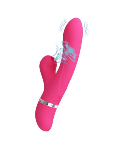 PRETTY LOVE WILLOW VIBRADOR Y SUCCIONADOR RABBIT