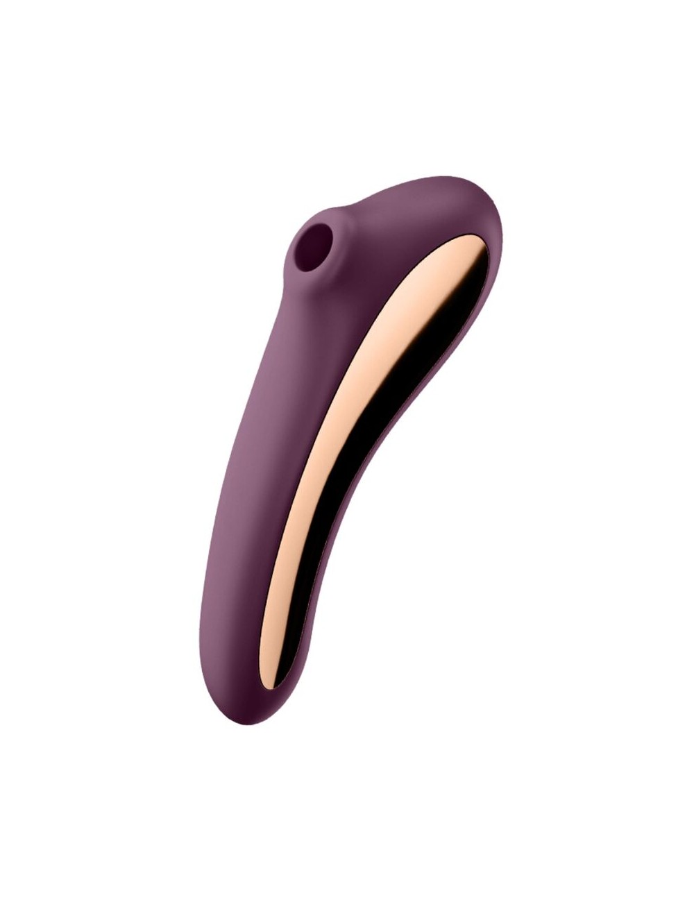 SATISFYER DUAL KISS ESTIMULADOR CLITORIS - PURPURA