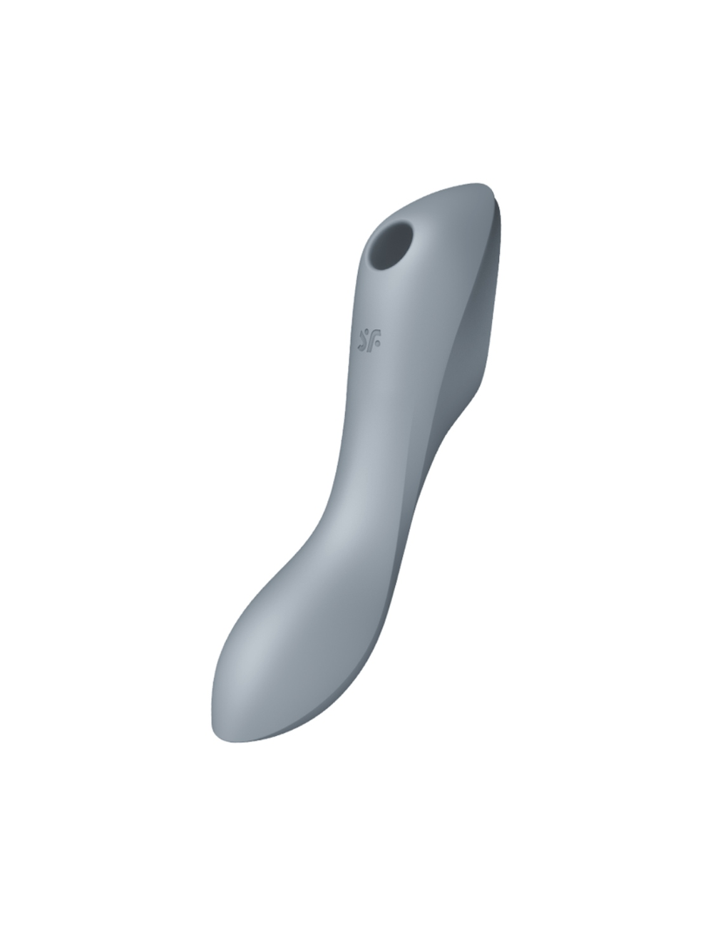 SATISFYER CURVY TRINITY 3 ESTIMULADOR Y VIBRADOR - GRIS SATISFYER CURVY TRINITY 3 ESTIMULADOR Y VIBRADOR - GRIS