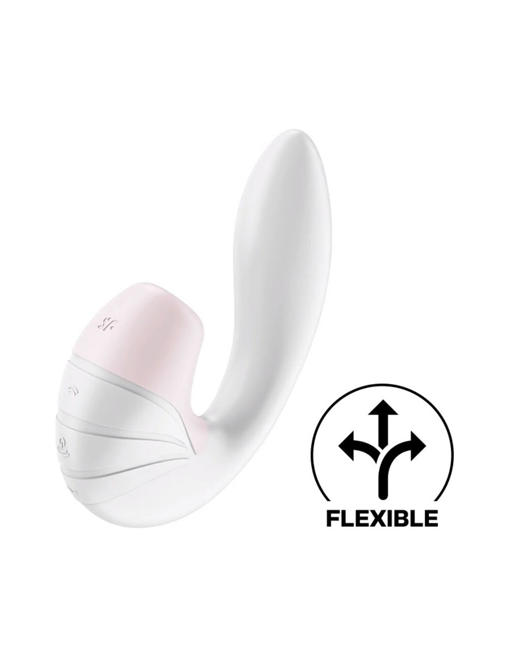 SATISFYER SUPERNOVA ESTIMULADOR Y VIBRADOR - BLANCO SATISFYER SUPERNOVA ESTIMULADOR Y VIBRADOR - BLANCO