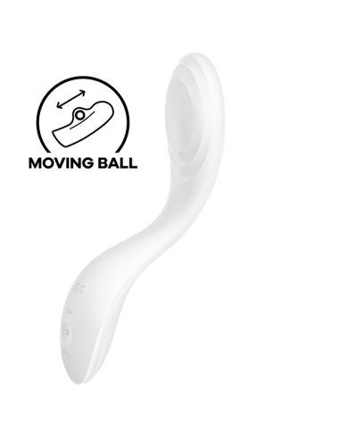 SATISFYER RRROLLING PLEASURE VIBRADOR PUNTO G - BLANCO