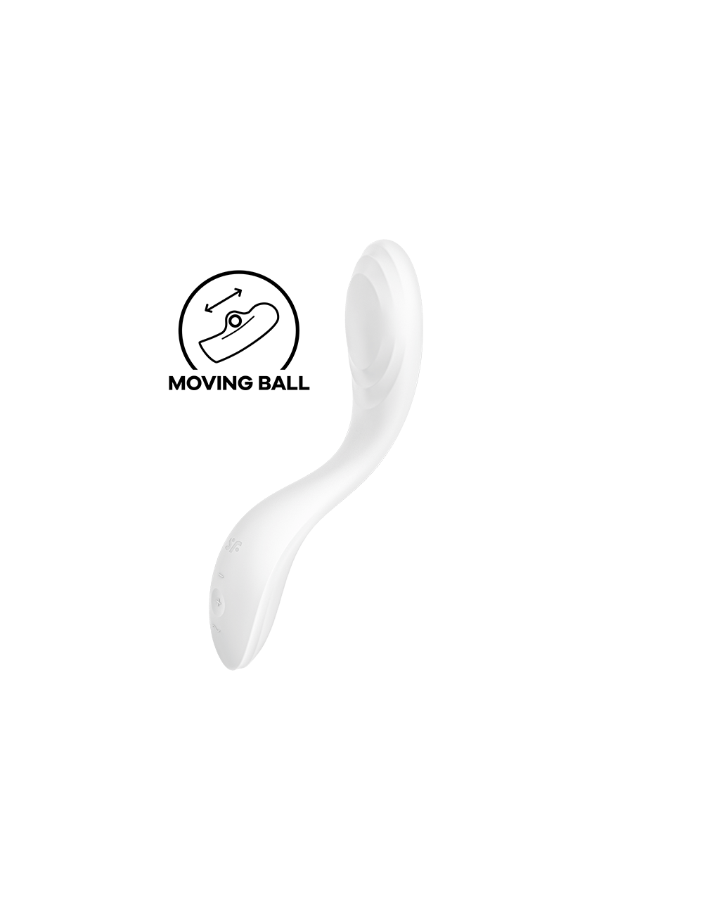 SATISFYER RRROLLING PLEASURE VIBRADOR PUNTO G - BLANCO