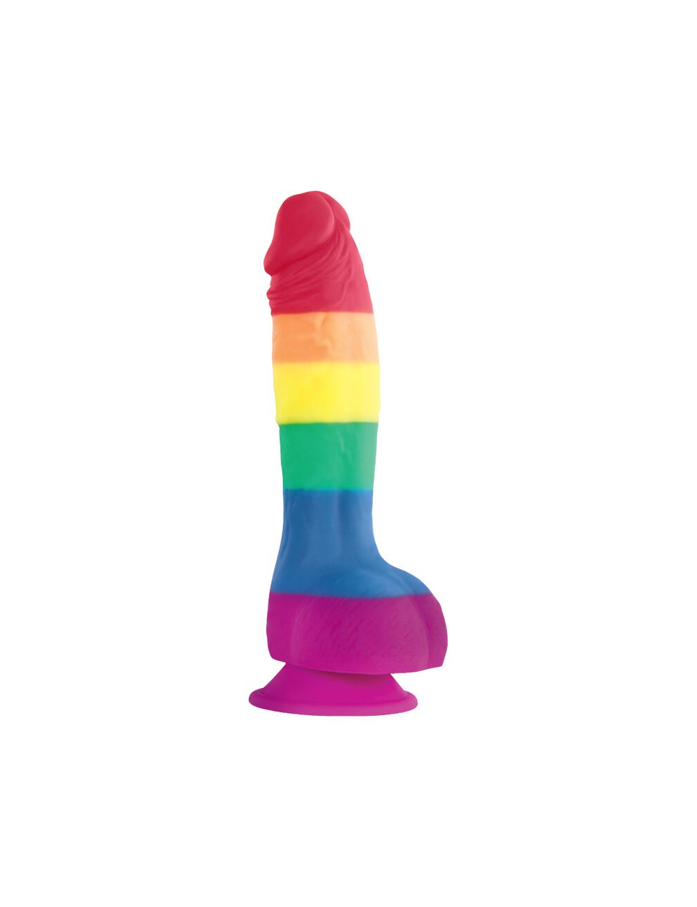PRIDE - DILDO BANDERA LGBT 15 CM