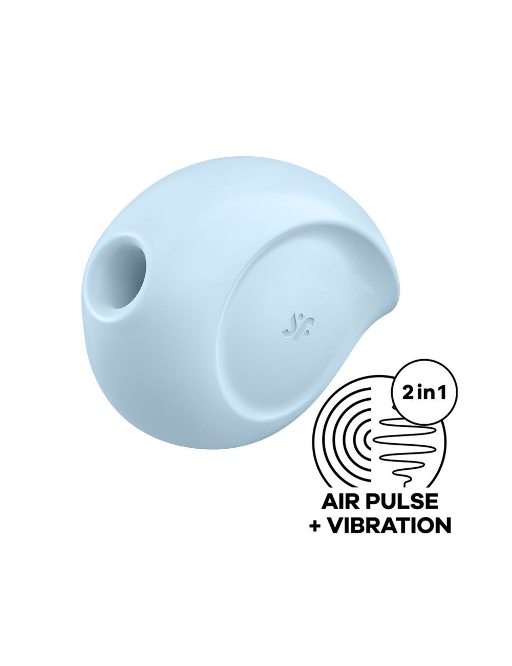 SATISFYER SUGAR RUSH ESTIMULADOR Y VIBRADOR - AZUL