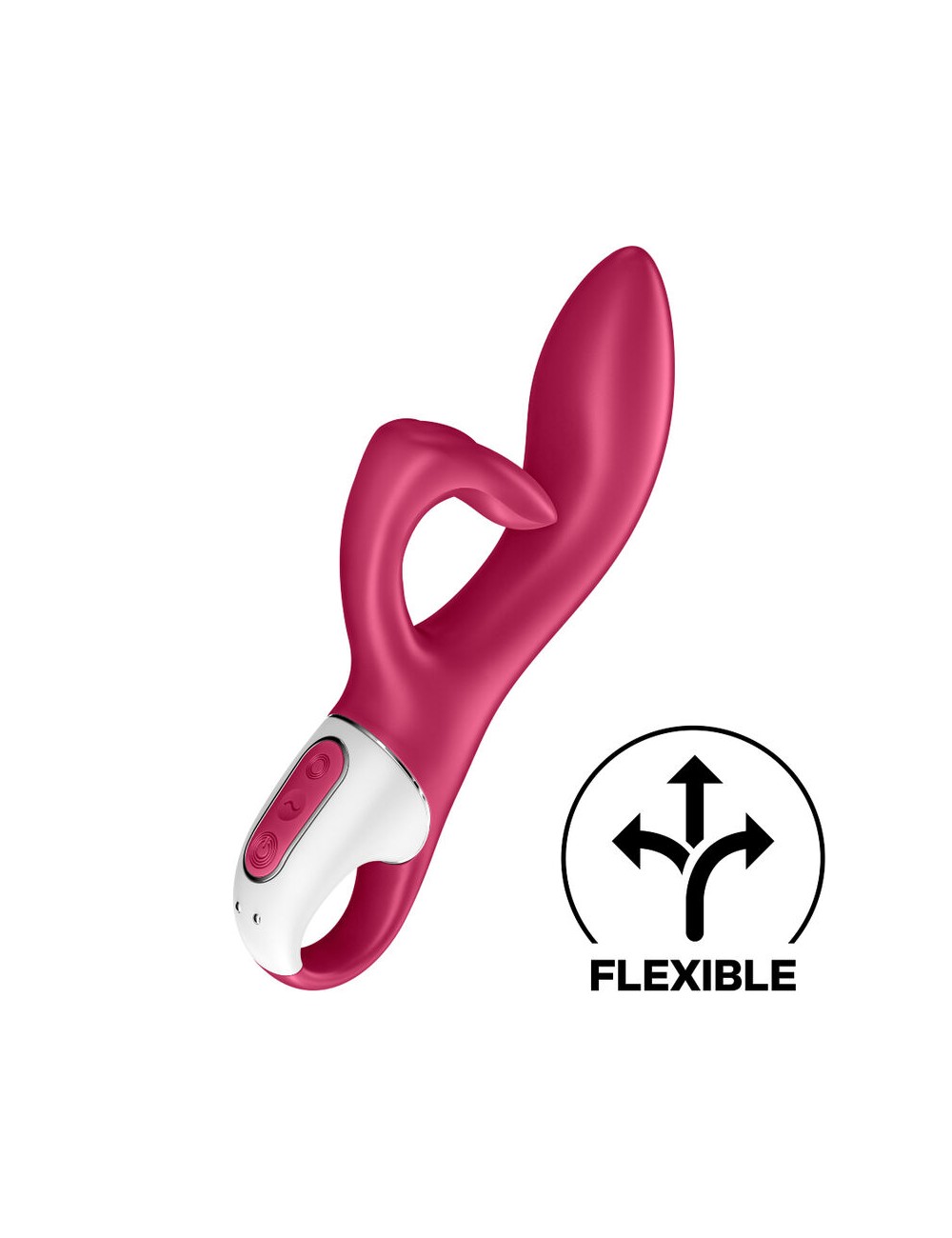 SATISFYER EMBRACE ME VIBRADOR PUNTO G - ROJO
