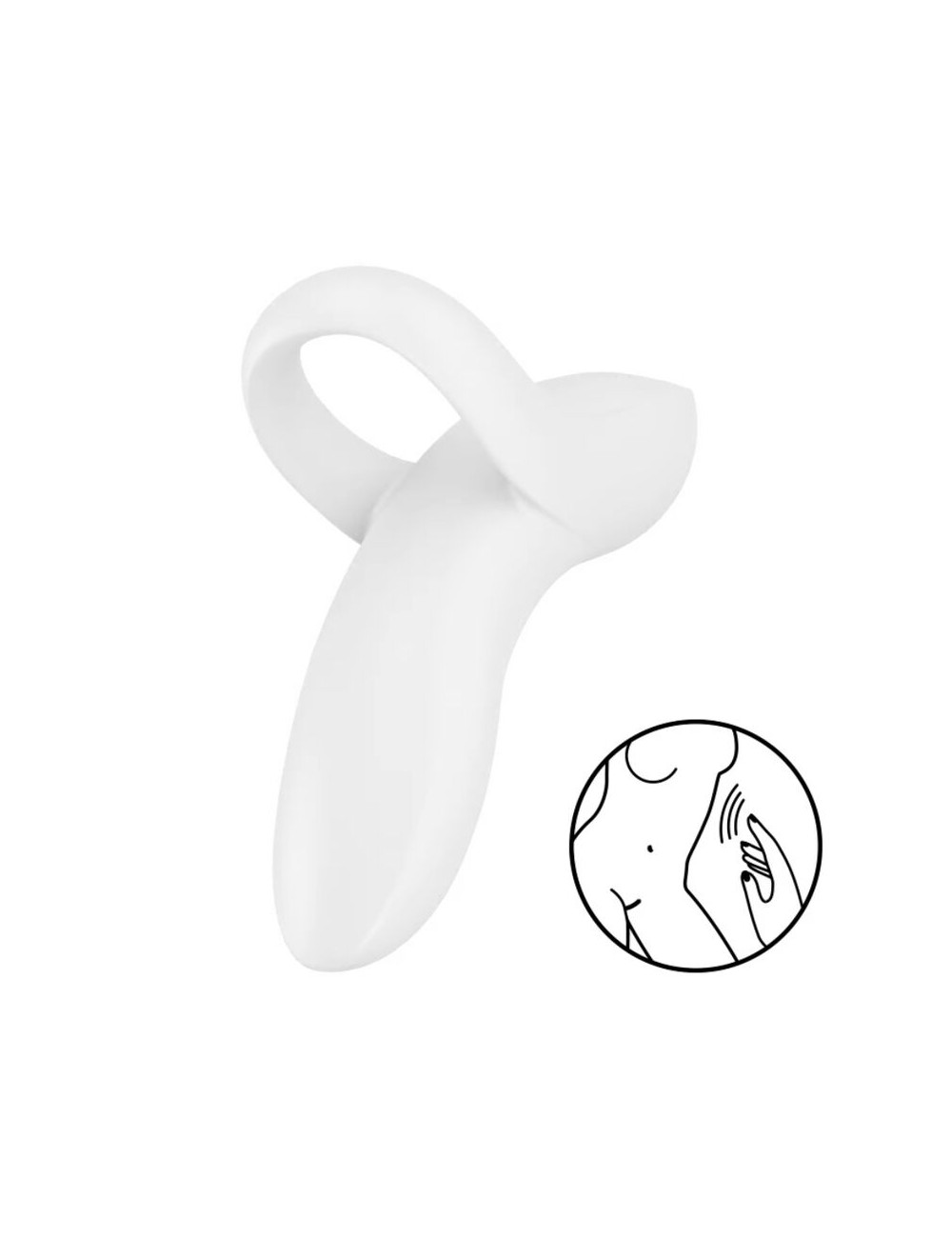 SATISFYER BOLD LOVER DEDAL VIBRADOR - BLANCO SATISFYER BOLD LOVER DEDAL VIBRADOR - BLANCO