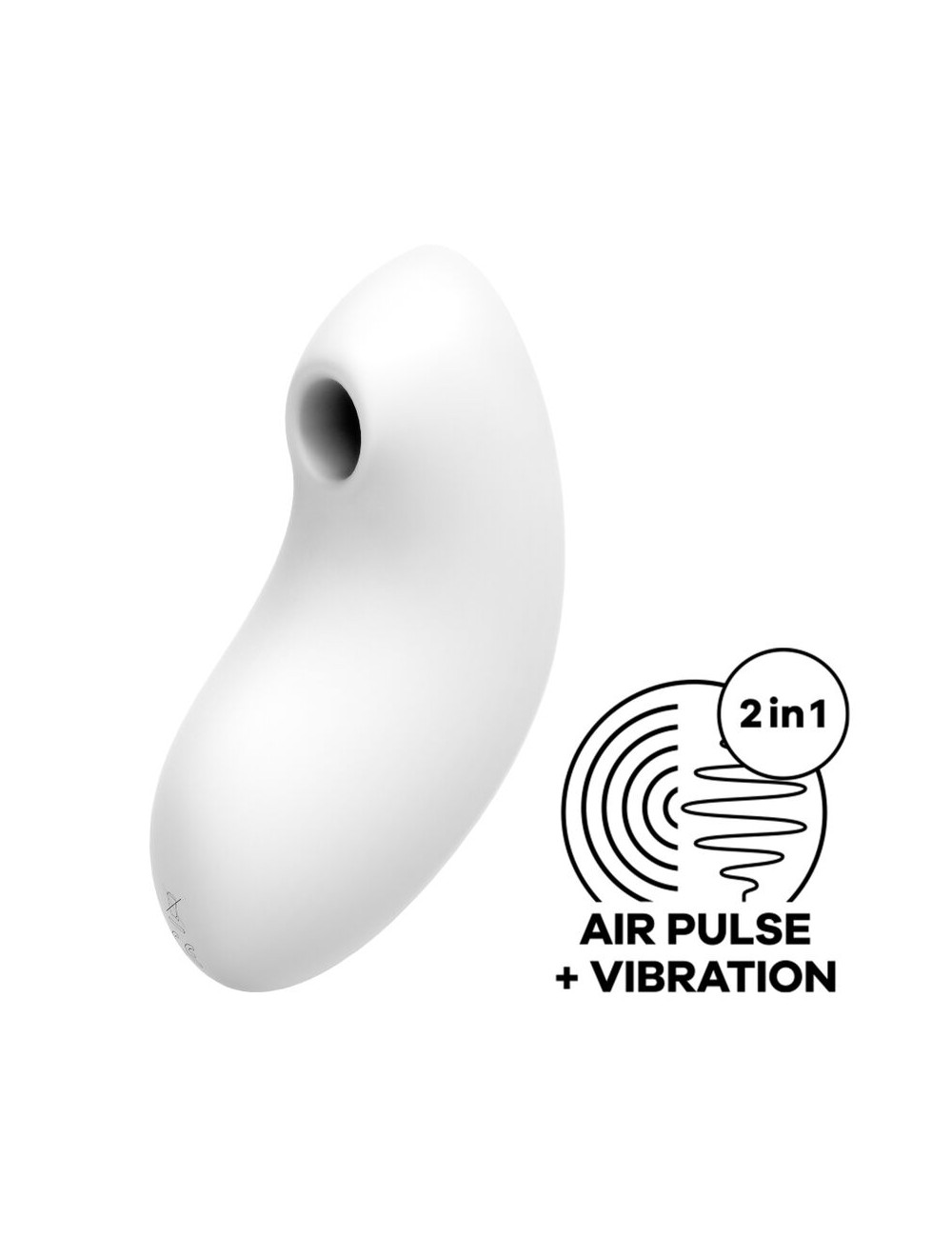 SATISFYER VULVA LOVER 2 ESTIMULADOR Y VIBRADOR - BLANCO SATISFYER VULVA LOVER 2 ESTIMULADOR Y VIBRADOR - BLANCO