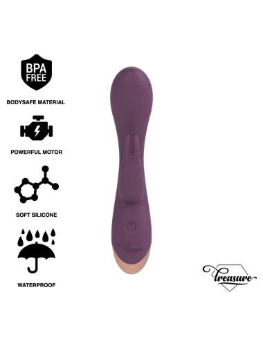 TREASURE LAURENCE RABBIT VIBRATOR COMPATIBLE CON WATCHME WIRELESS TECHNOLOGY