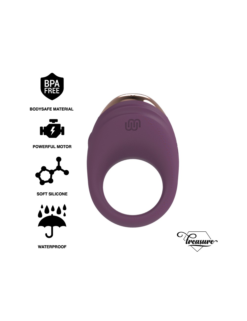 TREASURE ROBIN VIBRATING RING COMPATIBLE CON WATCHME WIRELESS TECHNOLOGY TREASURE ROBIN VIBRATING RING COMPATIBLE CON WATCHME WIRELESS TECHNOLOGY
