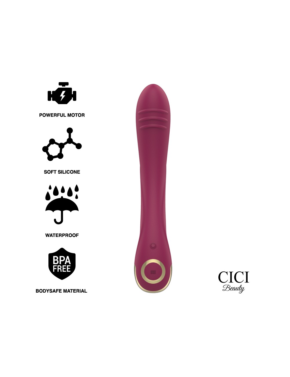 CICI BEAUTY PREMIUM SILICONE G-SPOT VIBRATOR CICI BEAUTY PREMIUM SILICONE G-SPOT VIBRATOR