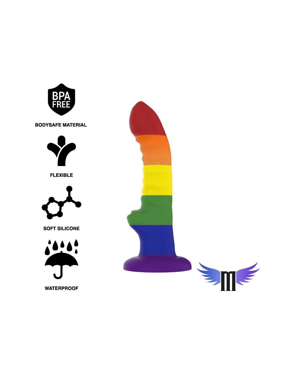 MYTHOLOGY HER COLBY PRIDE DILDO