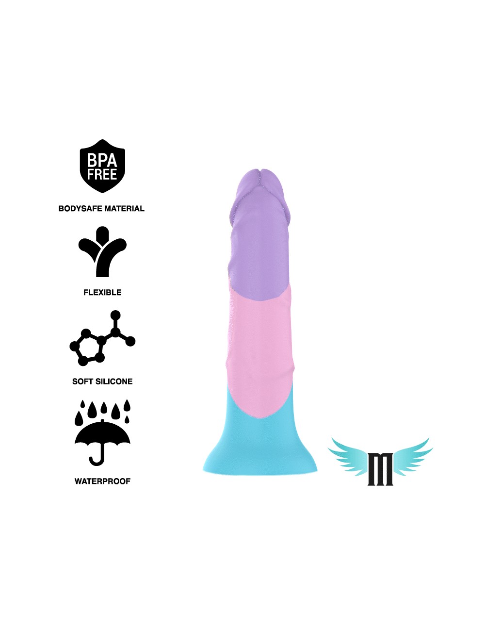 MYTHOLOGY ASHER PASTEL DILDO