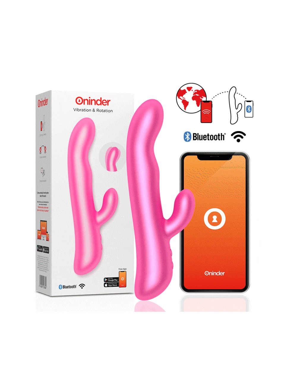 ONINDER - OSLO VIBRATION & ROTATION ROSA - FREE APP ONINDER - OSLO VIBRATION & ROTATION ROSA - FREE APP