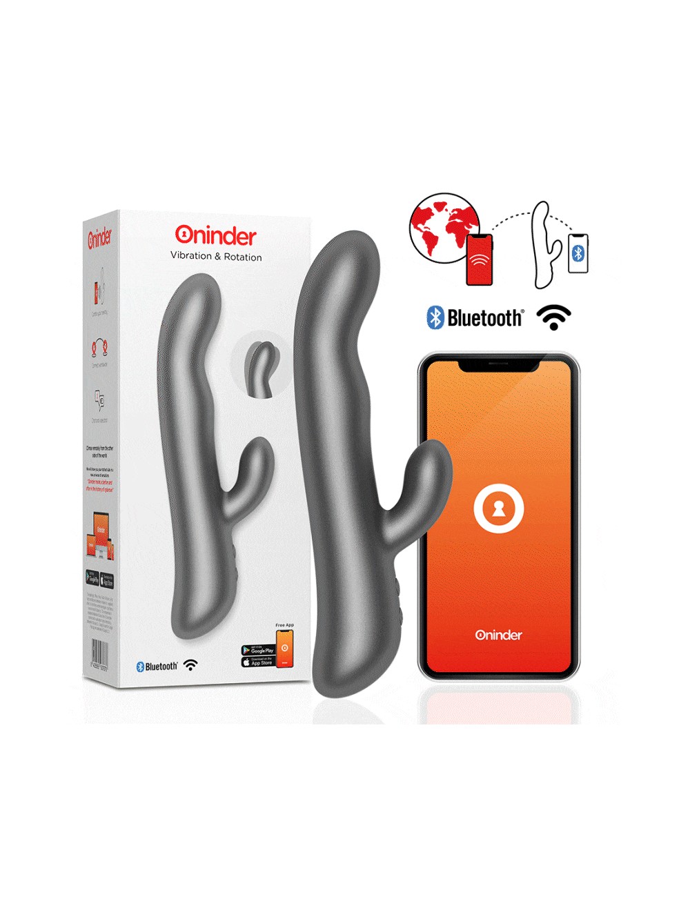 ONINDER - OSLO VIBRATION & ROTATION NEGRO - FREE APP ONINDER - OSLO VIBRATION & ROTATION NEGRO - FREE APP