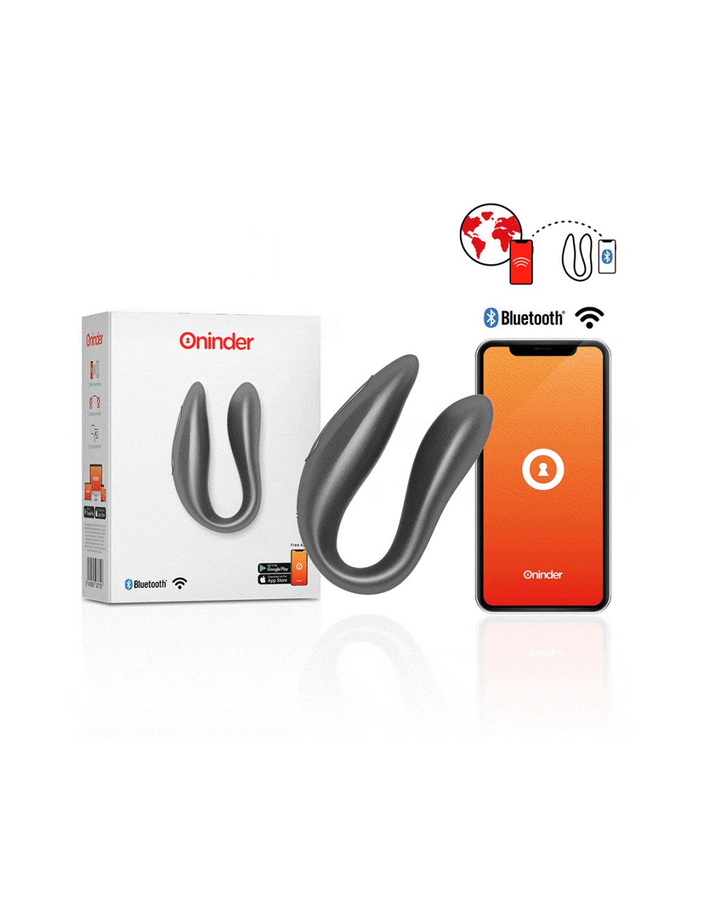 ONINDER - LISBOA ESTIMULADOR PUNTO G & CLÍTORIS NEGRO - FREE APP ONINDER - LISBOA ESTIMULADOR PUNTO G & CLÍTORIS NEGRO - FREE APP