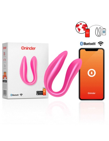 ONINDER - LISBOA ESTIMULADOR PUNTO G & CLÍTORIS ROSA - FREE APP