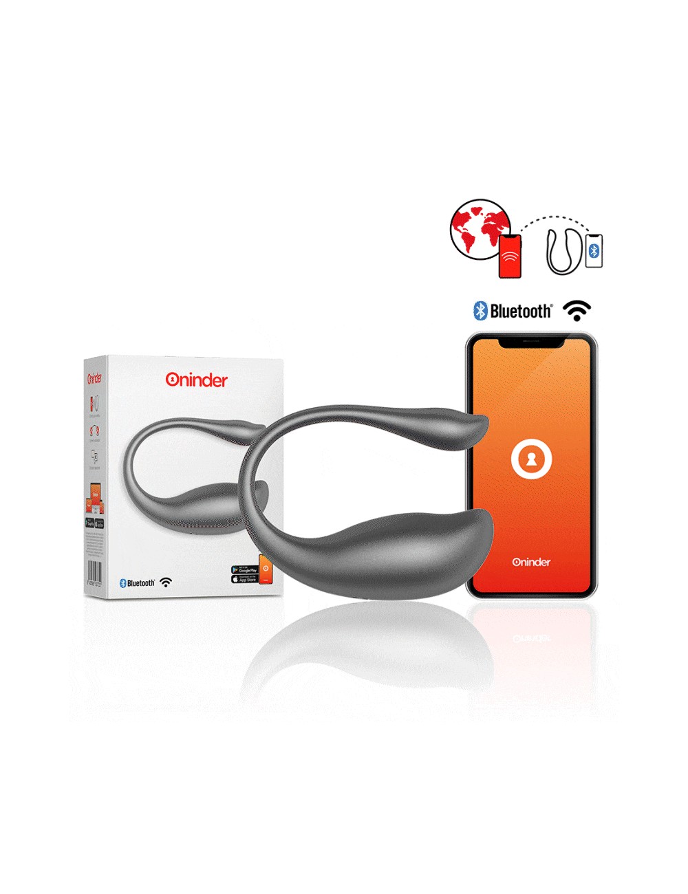 ONINDER - NAIROBI HUEVO VIBRADOR NEGRO - FREE APP ONINDER - NAIROBI HUEVO VIBRADOR NEGRO - FREE APP