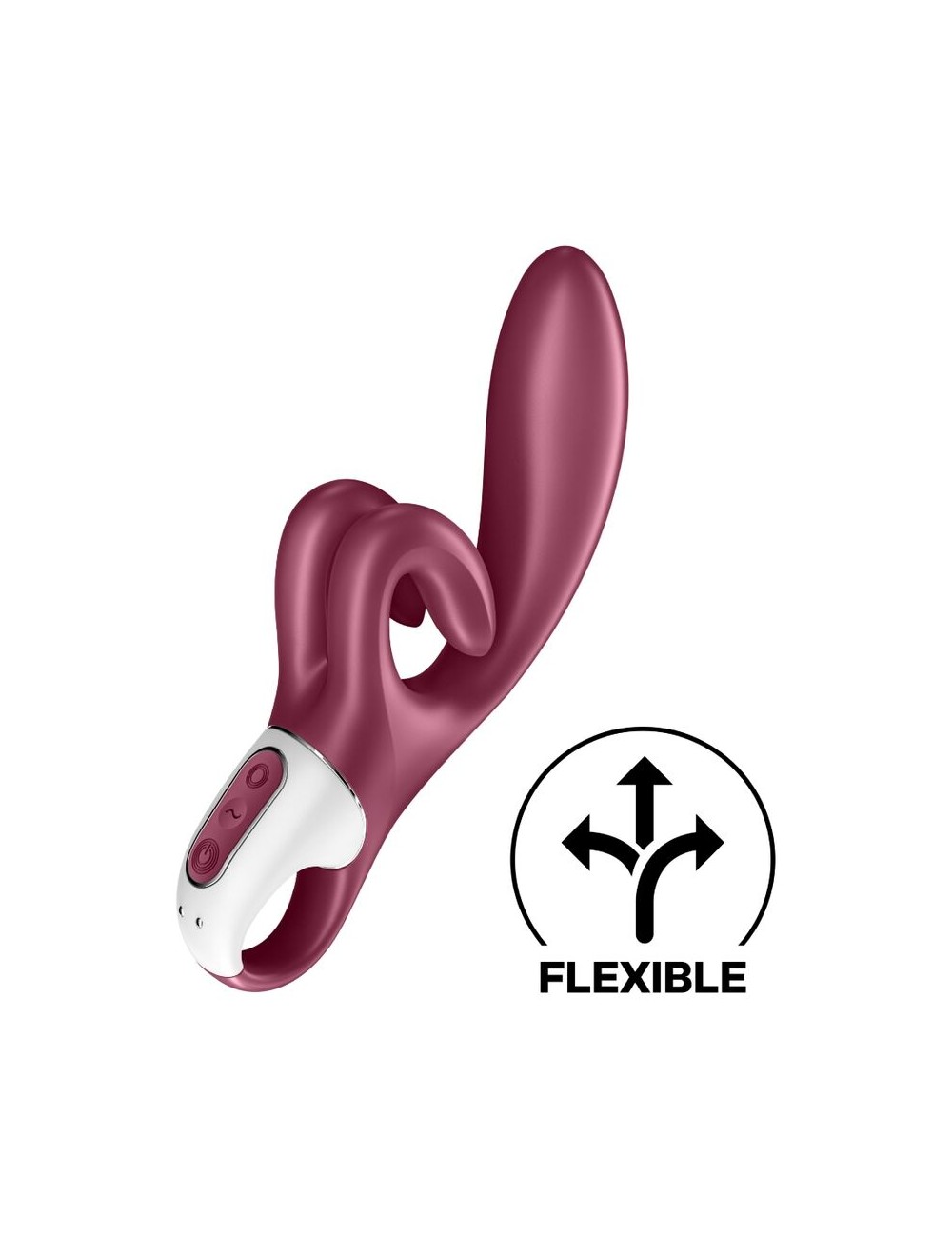 SATISFYER TOUCH ME VIBRADOR RABBIT - ROJO