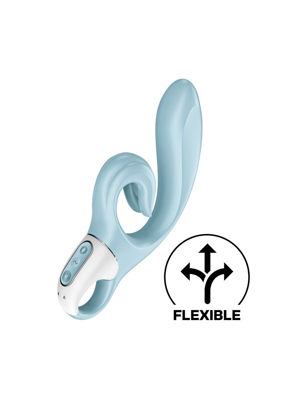 SATISFYER LOVE ME VIBRADOR RABBIT - AZUL SATISFYER LOVE ME VIBRADOR RABBIT - AZUL
