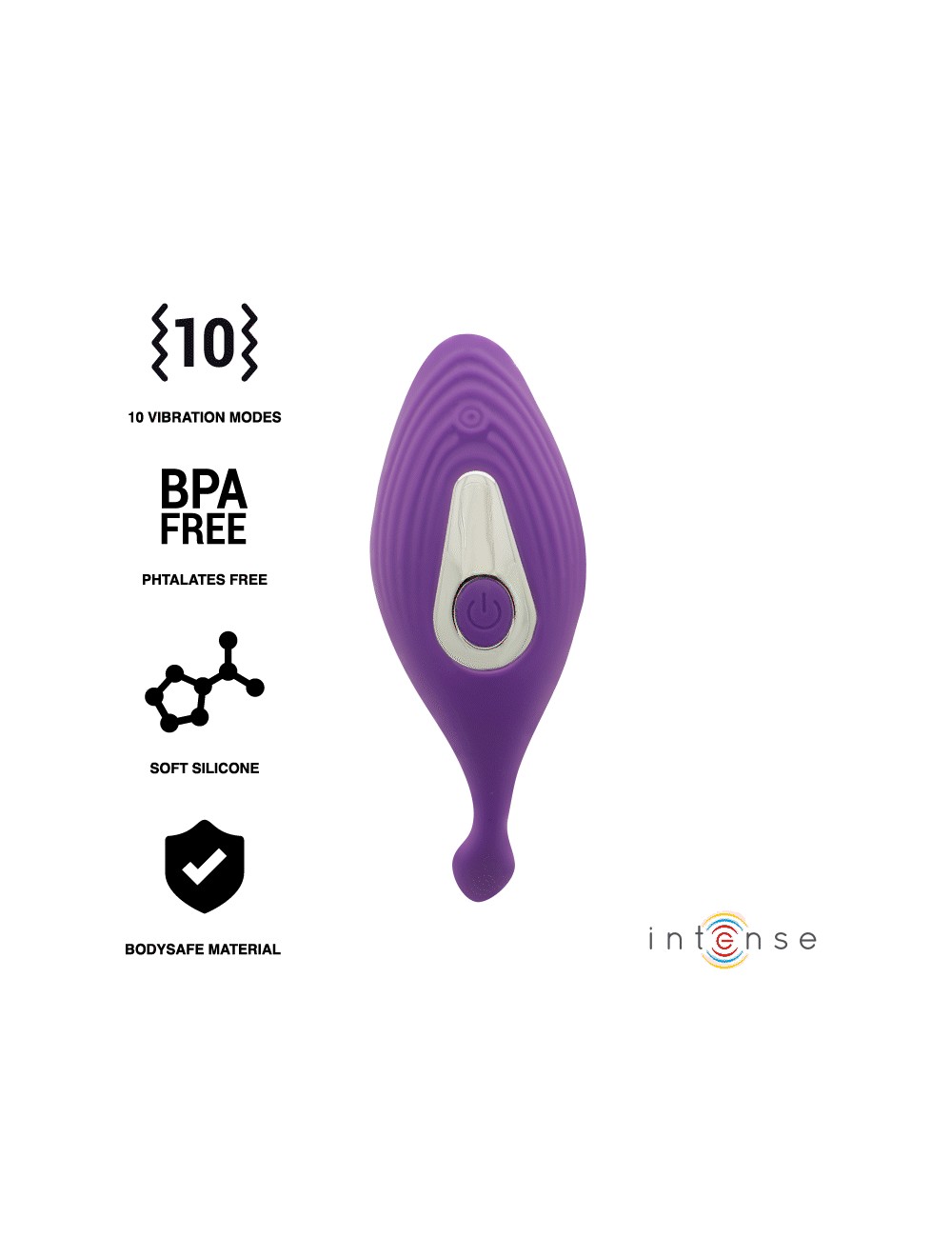 INTENSE - MINDY PANTIE CONTROL REMOTO MORADO INTENSE - MINDY PANTIE CONTROL REMOTO MORADO