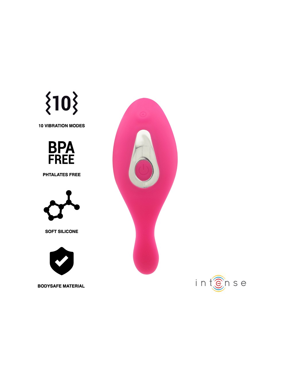 INTENSE - ROB PANTIE CONTROL REMOTO ROSA INTENSE - ROB PANTIE CONTROL REMOTO ROSA
