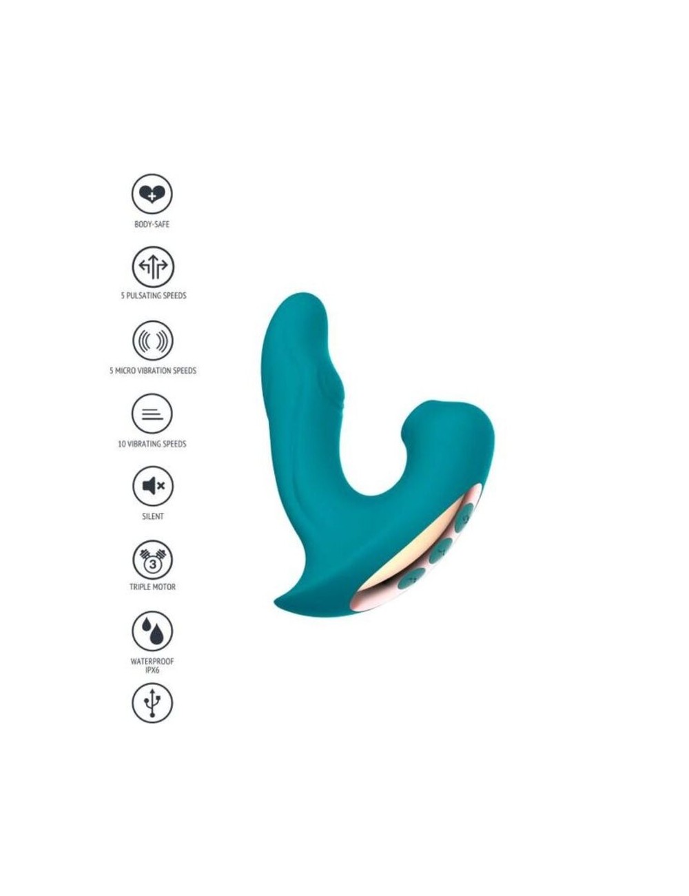 XOCOON - ETERNAL LOVE VIBE ESTIMULADOR VERDE