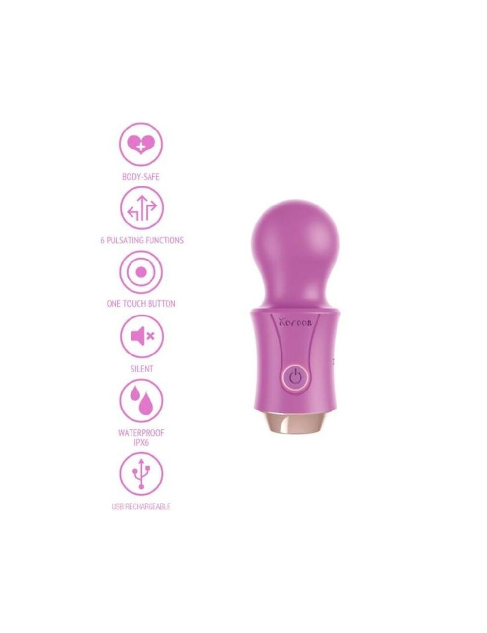 XOCOON - THE TRAVELLER WAND FUCSIA XOCOON - THE TRAVELLER WAND FUCSIA
