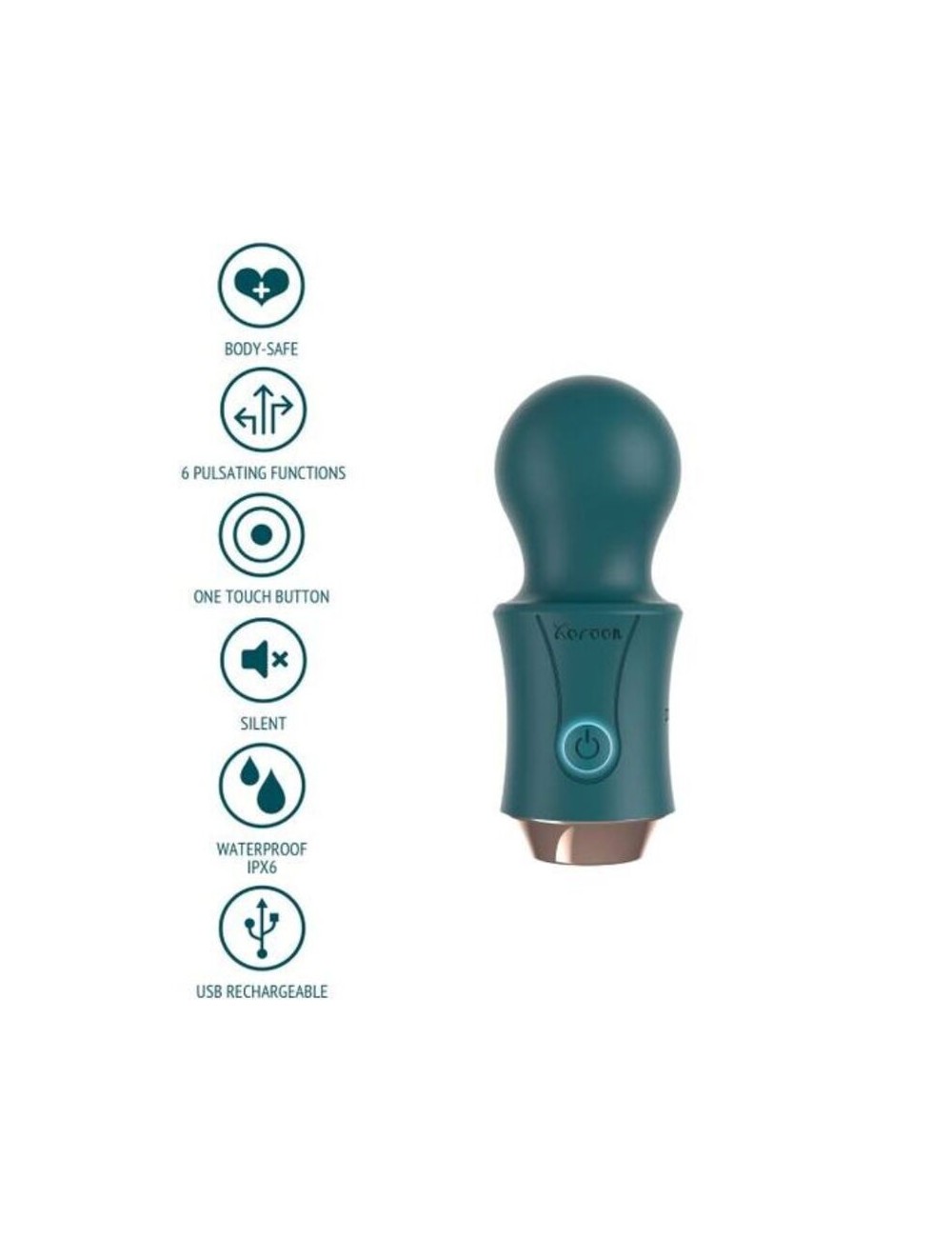 XOCOON - THE TRAVELLER WAND VERDE XOCOON - THE TRAVELLER WAND VERDE