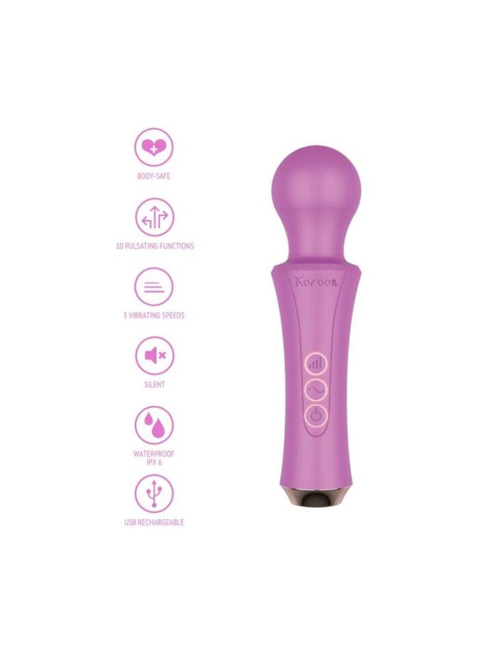 XOCOON - THE PERSONAL WAND FUCSIA