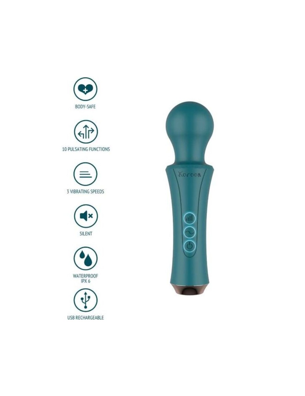 XOCOON - THE PERSONAL WAND VERDE XOCOON - THE PERSONAL WAND VERDE