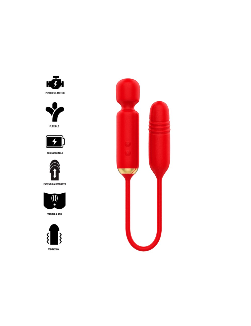 MIA - TOSCANA DOUBLE PLEASURE WAND + UP AND DOWN