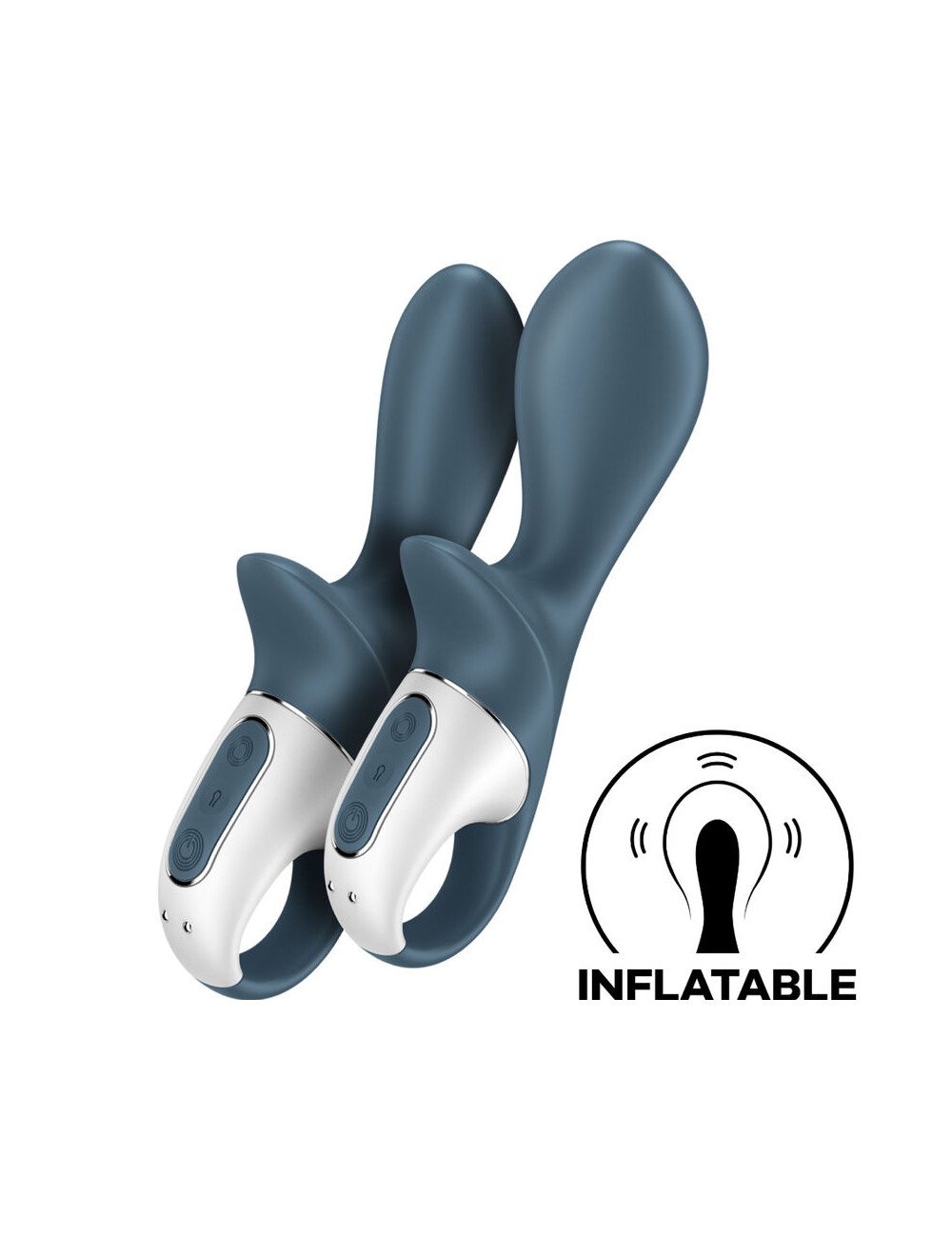 SATISFYER - AIR PUMP BOOTY 2 GRIS OSCURO SATISFYER - AIR PUMP BOOTY 2 GRIS OSCURO